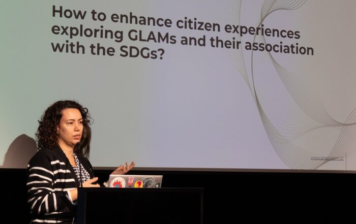 Presentation of GreenGLAM at IConCMT conference